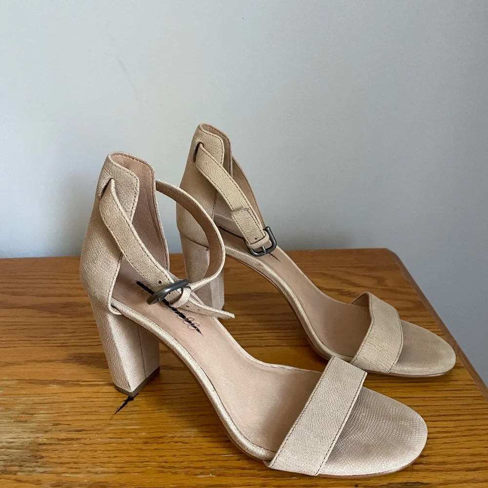 Madewell The Brooke Ankle Strap Sandal Size 6.5 - Picture 3 of 10